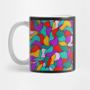 Rainbow Waves Mug